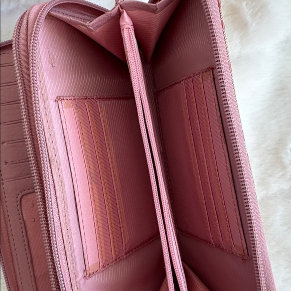 Pink Patterned Tote & Wallet - Picture 8 of 12